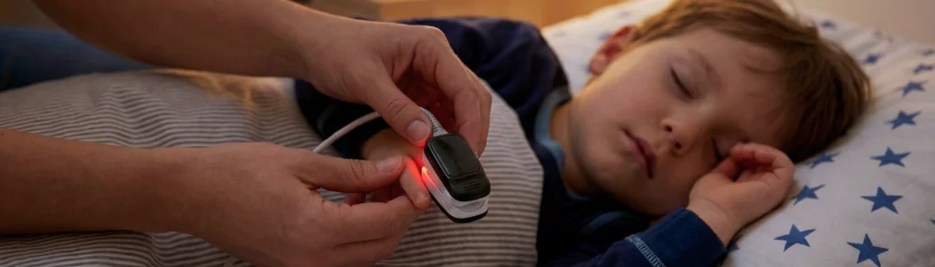 Pulsossimetria Notturna Pediatrica - Immagine Orizzontale